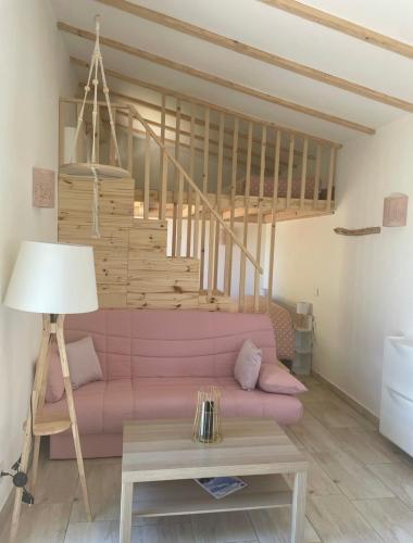 Posezení v ubytování Chalet Cocoon