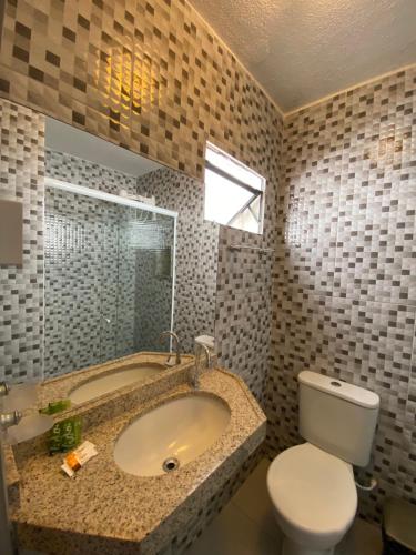 Kylpyhuone majoituspaikassa El Dorado Hotel Fortaleza