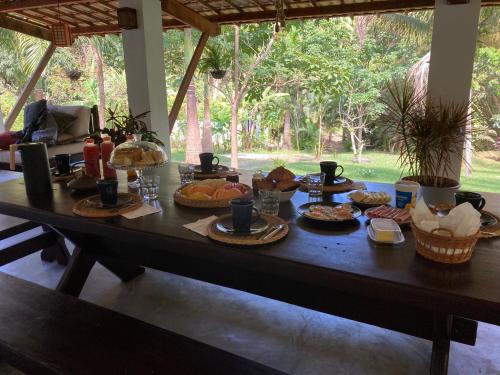 Mad på bed and breakfast-stedet eller i nærheden