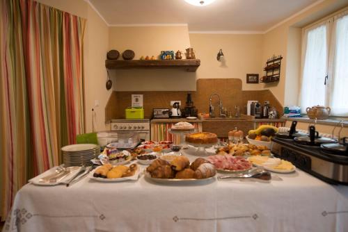 Jídlo v bed and breakfast nebo okolí