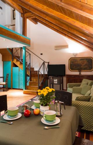 Zona d'estar a Residence Jecna