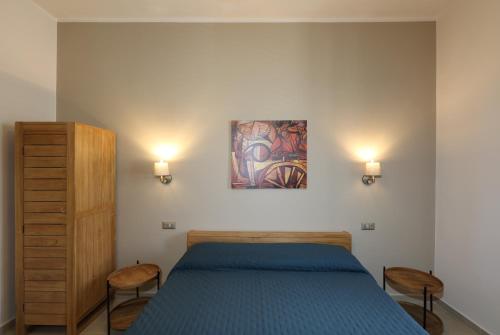Posteľ alebo postele v izbe v ubytovaní San Pancrazio View