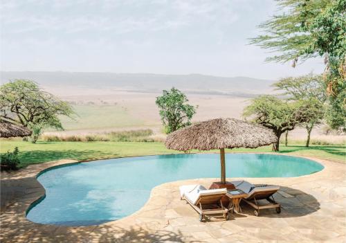 Swimmingpoolen hos eller tæt på Kifaru House