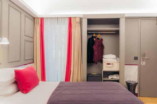 Cama o camas de una habitación en Herodion Hotel