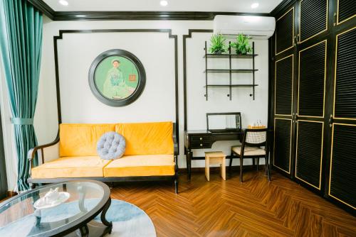 Area soggiorno di Mộc Homestay GrandWorld Phú Quốc