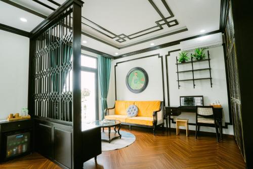 Area soggiorno di Mộc Homestay GrandWorld Phú Quốc