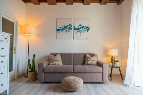 Posezení v ubytování NAGI Lake Como Apartment