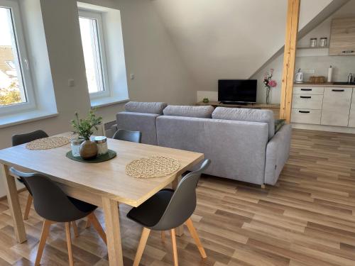 Kuchyňa alebo kuchynka v ubytovaní Apartmán Studnice na Vysočině
