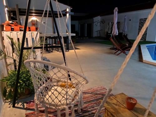 Patio nebo venkovní prostory v ubytování Alojamiento El Miajon de los Castúos