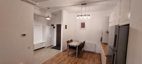 Kuchyň nebo kuchyňský kout v ubytování Calea Moldovei Residence