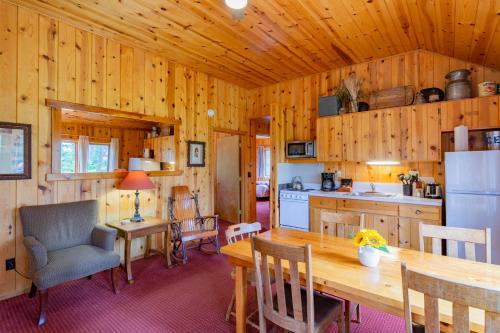 Kuchyň nebo kuchyňský kout v ubytování Lake Creek Lodge