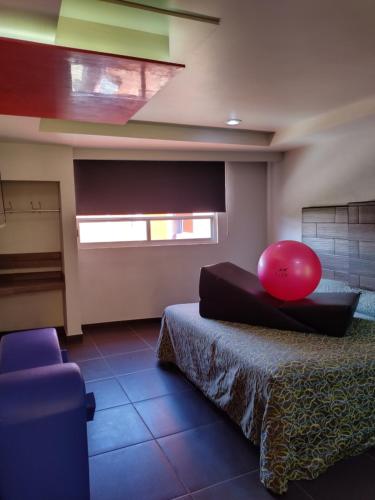 Postel nebo postele na pokoji v ubytování Hotel & Villas 7