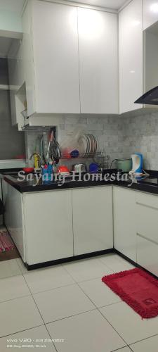 Dapur atau dapur kecil di S PICE Arena Homestay