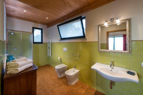 Ванная комната в Agriturismo Podere l'Aione