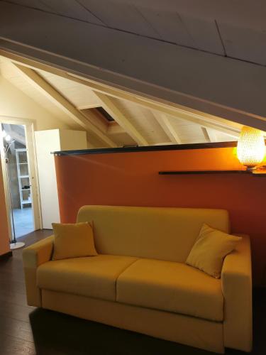 Χώρος καθιστικού στο Arc en Ciel Appartments