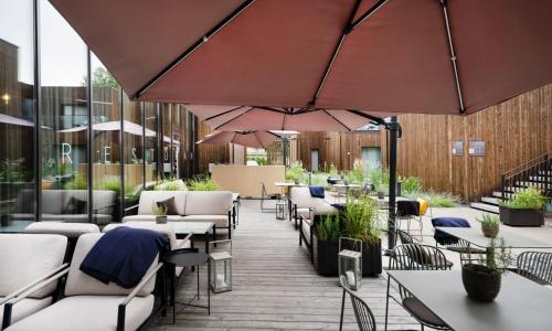 Zona de estar de Wasa Resort Hotel, Apartments & SPA