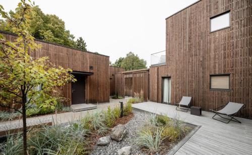 Jardín al aire libre en Wasa Resort Hotel, Apartments & SPA