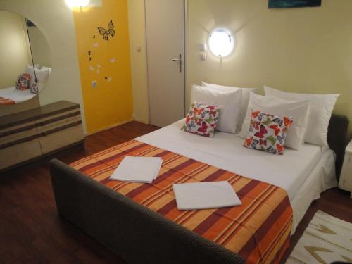 Cama o camas de una habitación en Apartments Vesna G.