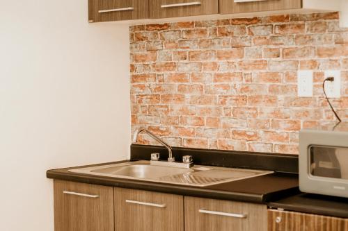 Una cocina o zona de cocina en Casa Leonardo