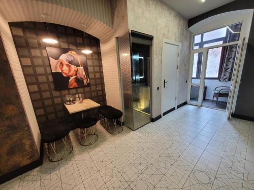 Et badeværelse på Alfa Luxury Boutique