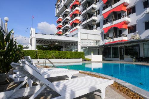 Bazén v ubytování BCP Hotel nebo v jeho okolí