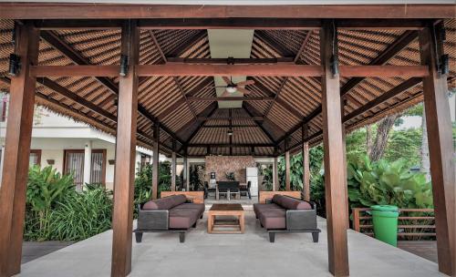 Χώρος καθιστικού στο Villa Vanna - Lombok