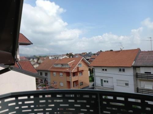 Balkón alebo terasa v ubytovaní Apartmani Dubrava 3
