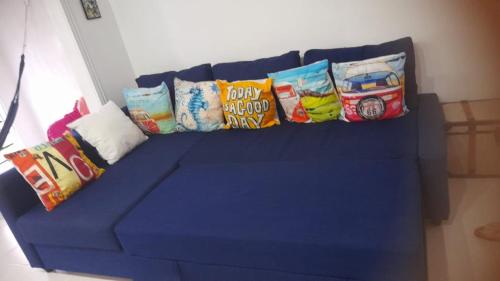 Postel nebo postele na pokoji v ubytování Precioso apartamento, residencial ideal familia a 10 minutos Embajada Americana