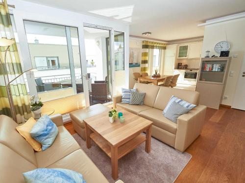 Kuchyň nebo kuchyňský kout v ubytování DünenResort Binz - Apt. 3.8