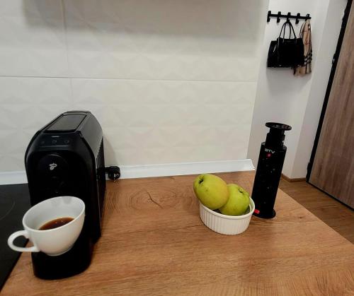 Kemudahan buat kopi dan teh di Studio TAD HOUSE Hunedoara