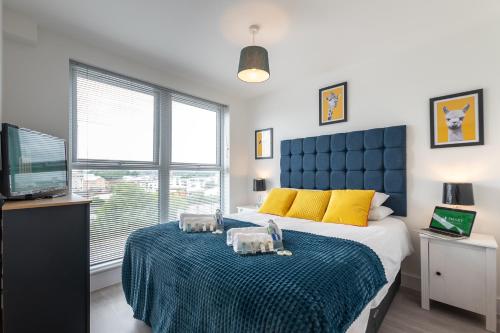 Katil atau katil-katil dalam bilik di Smart Apartments - Atlantic Mansions