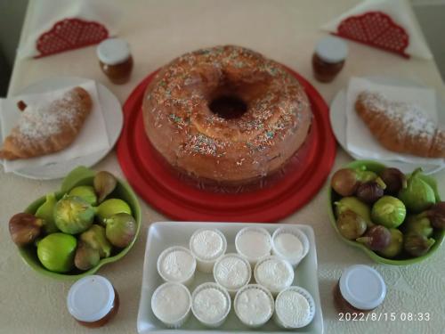 Jídlo v bed and breakfast nebo okolí