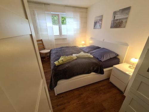 Postel nebo postele na pokoji v ubytování Pier 605 - 4 Sterne - 300m Strand Zentrum - inkl POWER WLAN - 2 Parkplätze - #Bestpreisgarantie#