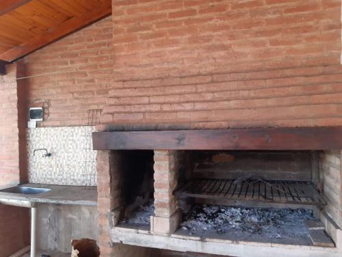 Gril dostupný pro hosty v prázdninového domu