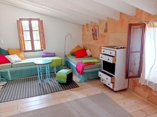 Kuchyň nebo kuchyňský kout v ubytování Arthouse Campos mit Haus Galeria 110qm und Appartementhaus mit Patio 30qm