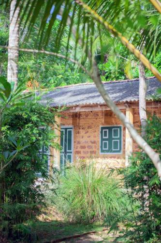 Ein Garten an der Unterkunft Hela Gedara Villa Beruwala