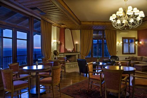 
Εστιατόριο ή άλλο μέρος για φαγητό στο Alpen House Hotel & Suites
