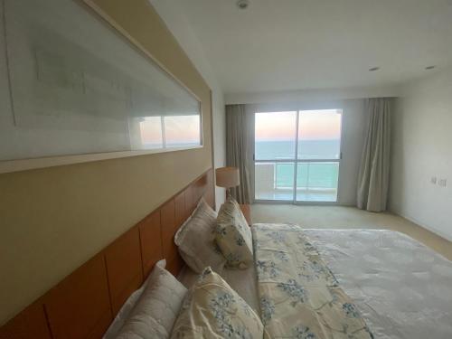 Flat hotel Mercurê vista mar até 4 Pessoas de luxo