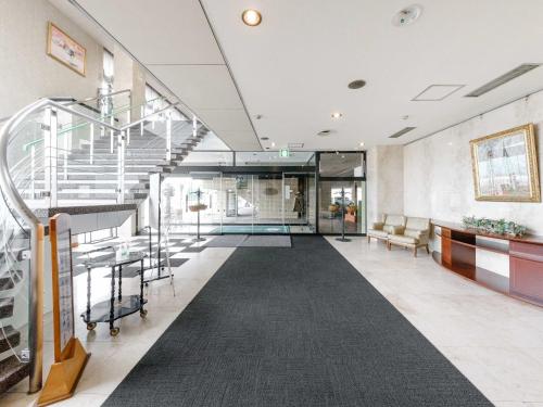Tabist Abashiri Central Hotelのロビーまたはフロント