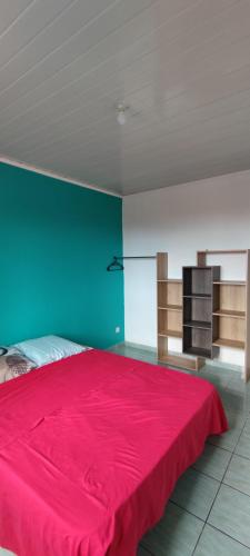 Postel nebo postele na pokoji v ubytování Le petit cactus 1
