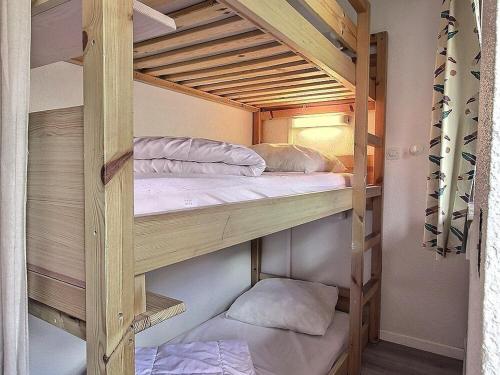 Studio cabine pour 4 au pied des pistes avec balcon