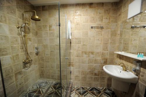 Koupelna v ubytování Hotel Verisima