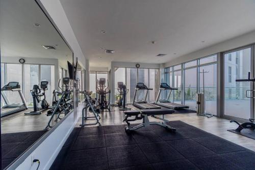  3 bdrm 2 bath Villa with Private Pool- Azure Beach Residences -  Room  picture :   Tea/Coffee maker    Shower    TV                           