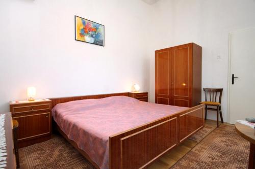 Posteľ alebo postele v izbe v ubytovaní Double Room Zaton Mali 8997a