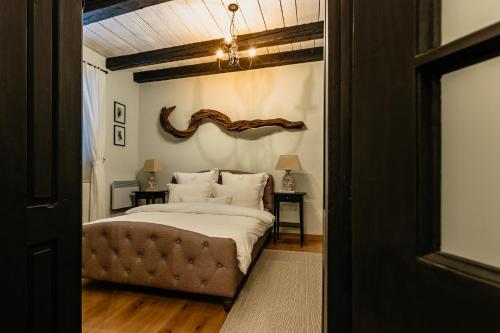 Llit o llits en una habitació de ANNĂ DRAGĂ