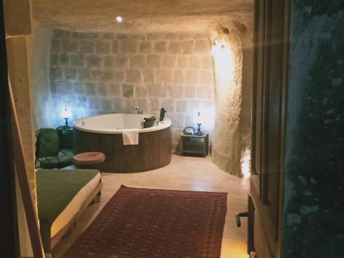 Koupelna v ubytování Vigneron Cave Hotel