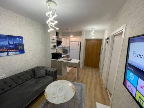 Kuchyň nebo kuchyňský kout v ubytování Classic Suite BH13