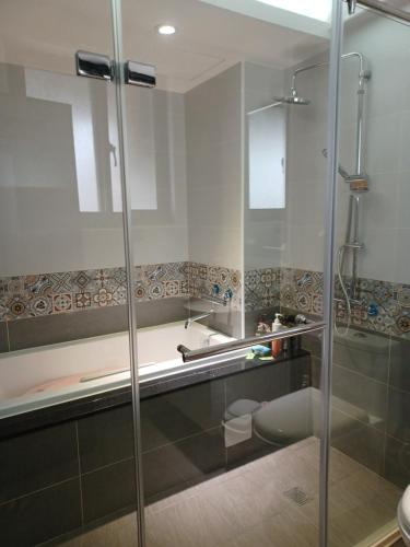 Koupelna v ubytování 707 Homestay