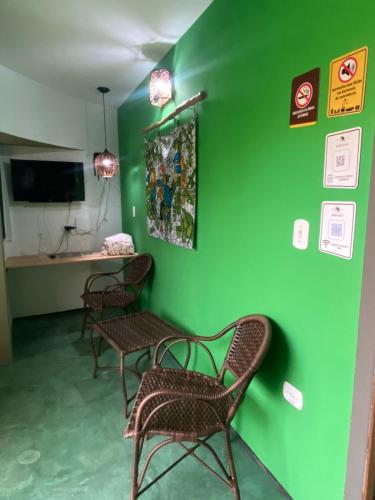 Η κουζίνα ή μικρή κουζίνα στο Pousada Barra Velha