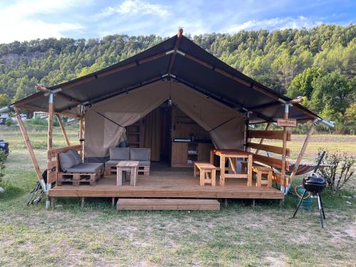 Photo de la galerie de l'établissement le Moulin de Cost, à Buis-les-Baronnies